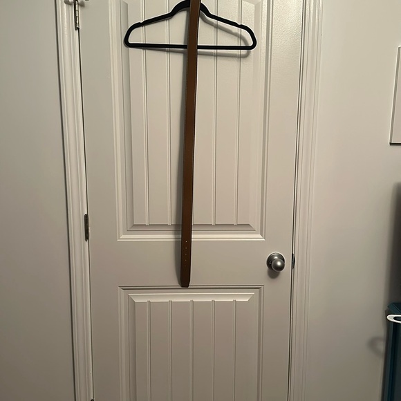 Brown Belt with Gold Accent - Picture 2 of 2